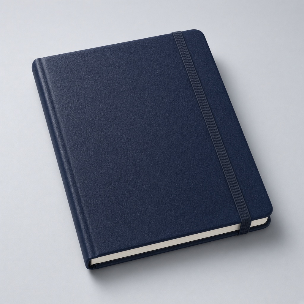 Field notebook in navy